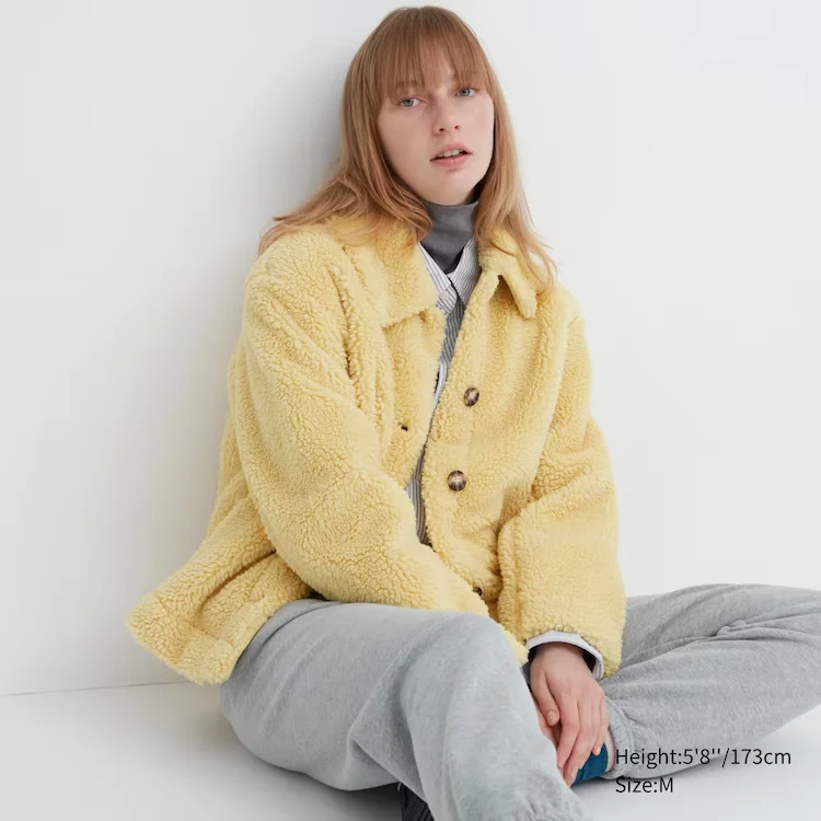 Pile Lined Fleece Jacket