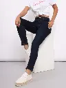 Lee Women Blue Elly Slim Fit Mid Rise Light Fade Jeans