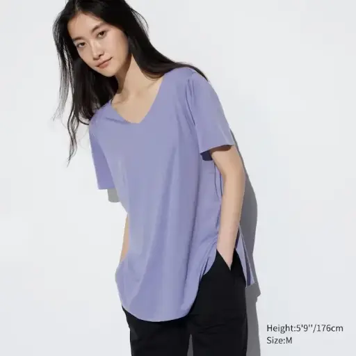 AIRism Seamless Type Long T-Shirt