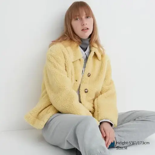Pile Lined Fleece Jacket